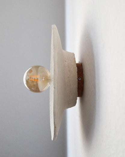 Centered Wabi-Sabi Wall Fixture